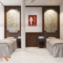 Thiết kế phòng khám y học cổ truyền Ngọc Ly Clinic 